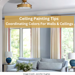 Ceiling Painting Tips Coordinating Colors For Walls & Ceilings 